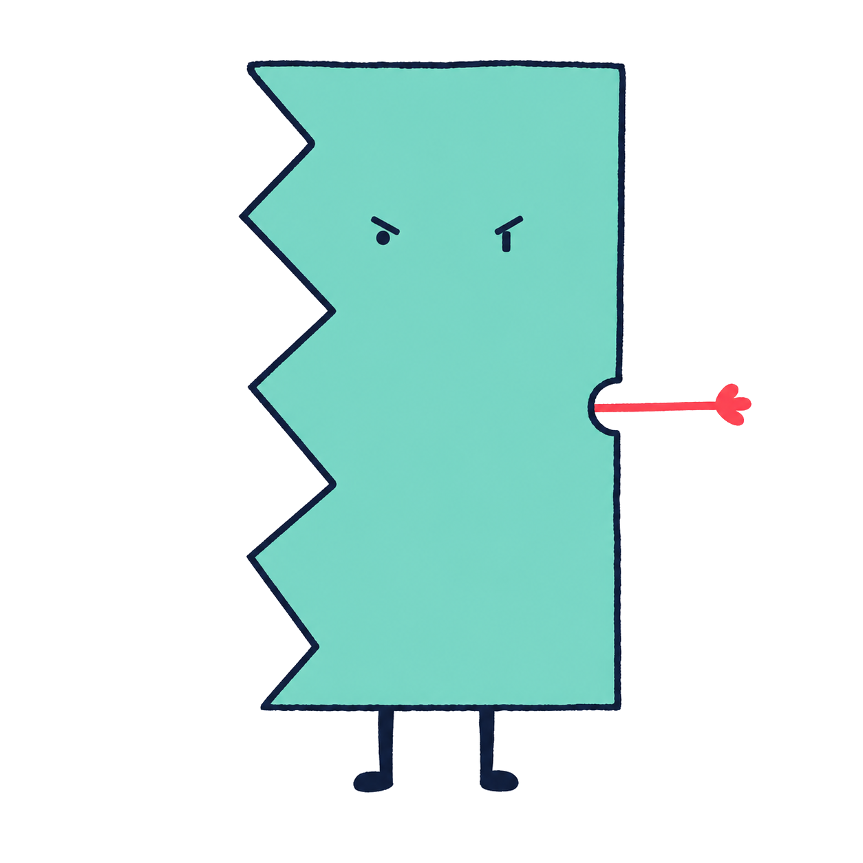 おこの表情