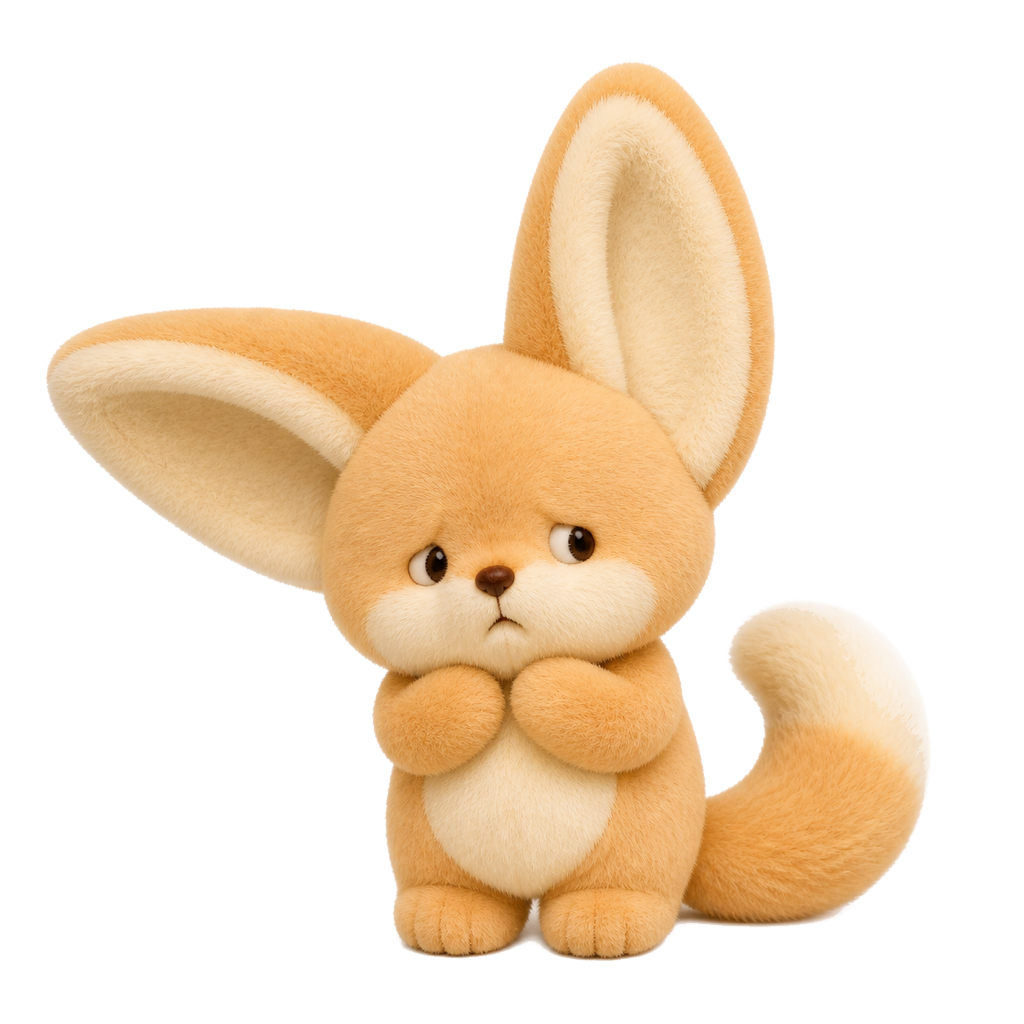 ふあんの表情
