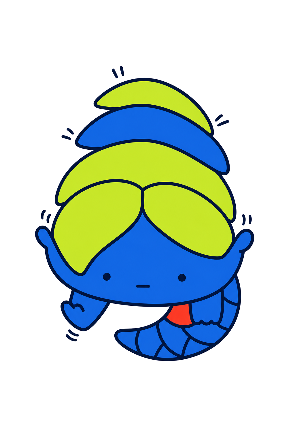 ヨロクルのうれしい表情