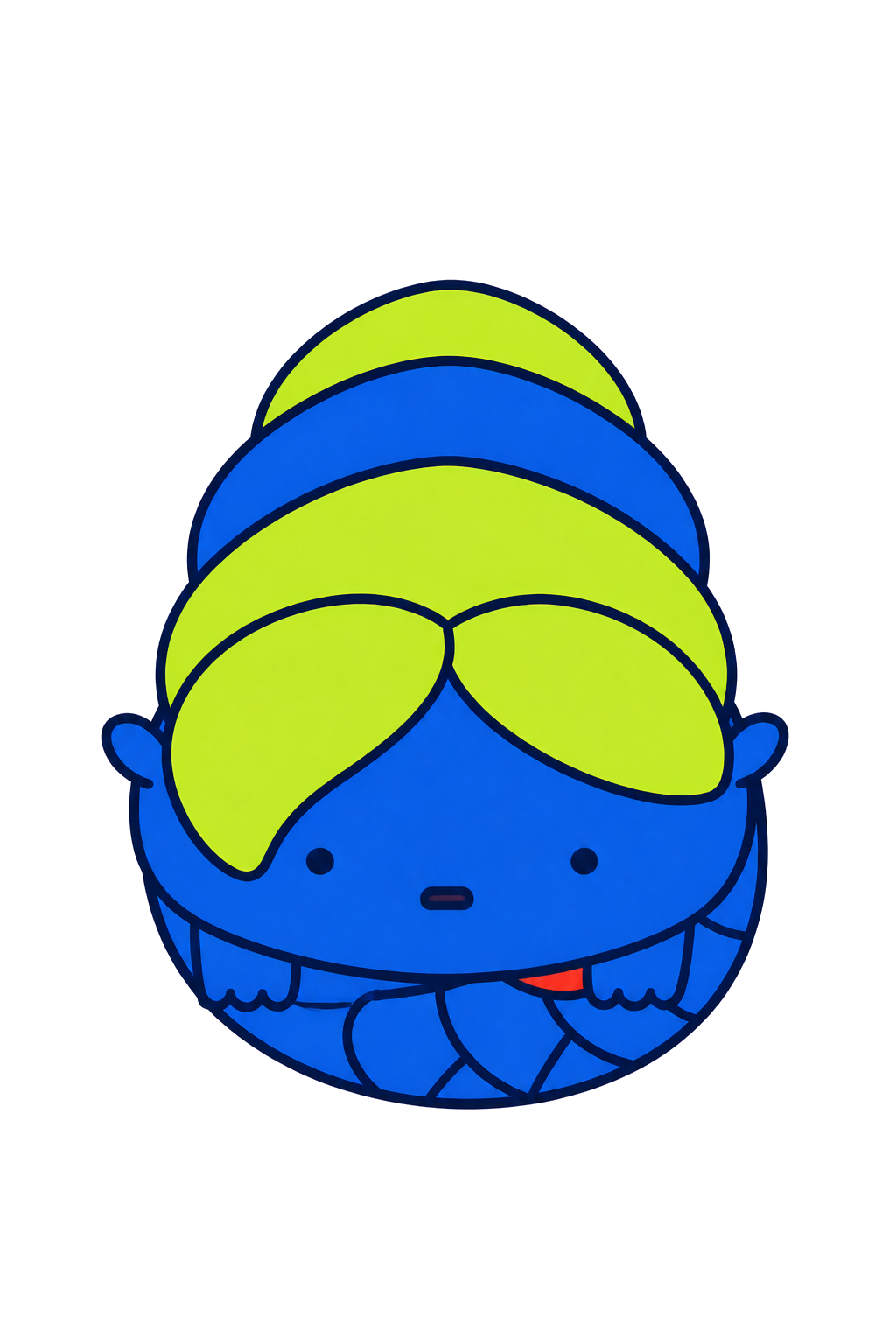 びっくりの表情